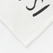 Meilenstein verbindet mein erstes niedliches Holid Fleecedecke (Ecke)