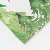 Meilenstein-Wald-Babytracker Fleecedecke (Ecke)