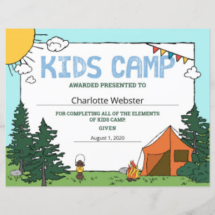 Meilenstein-Zertifikat "Summer Kids Camp"