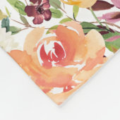 Meilensteine für die Entwicklung von Wasserfarben- Fleecedecke (Ecke)