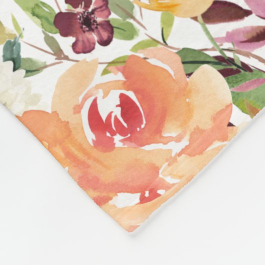 Meilensteine für die Entwicklung von Wasserfarben- Fleecedecke (Ecke)