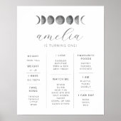 Meilensteine-Poster für Moon Phones Poster (Vorne)