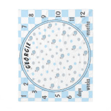 Meilensteine und Schnecken Baby