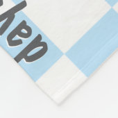 Meilensteine und Schnecken Baby Fleecedecke (Ecke)