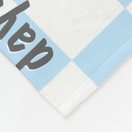 Meilensteine und Schnecken Baby Fleecedecke (Ecke)