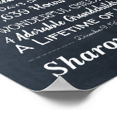 Meilensteine zum personalisierten Geburtstag von C Poster (Ecke)