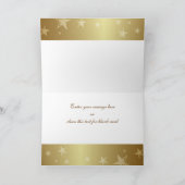 Meilleurs Voeux. Weihnachtskarte in französischer Feiertagskarte (Innenseite)