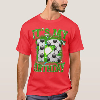 Mein 12. Geburtstag Jungen Fußball 12 Jahre alt Te T-Shirt