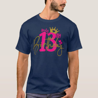 Mein 13. Geburtstagskind 13 Jahre alte Geburtstags T-Shirt