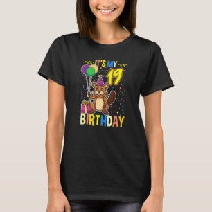 Mein 19. Geburtstagsbiber T-Shirt