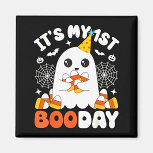 Mein 1. Boo-Tag, Lustiger Halloween-Geist 1. Gebur Magnet