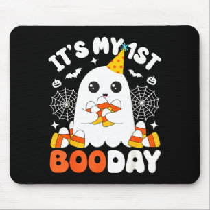 Mein 1. Boo-Tag, lustiger Halloween-Geist 1. Gebur Mousepad
