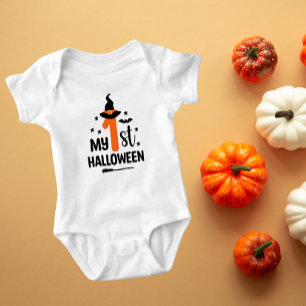 Mein 1. Halloween-Design Baby Strampler
