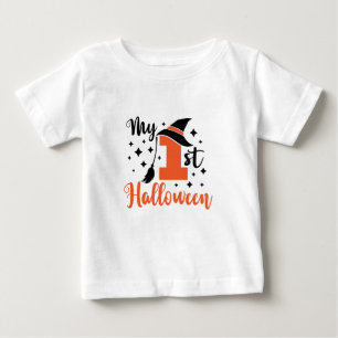 Mein 1. Halloween Niedliches Baby Spooky T-shirt