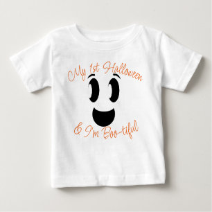 Mein 1. Halloween-Script-Ghost Baby T-shirt
