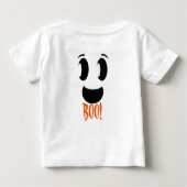 Mein 1. Halloween-Script-Ghost Baby T-shirt (Rückseite)