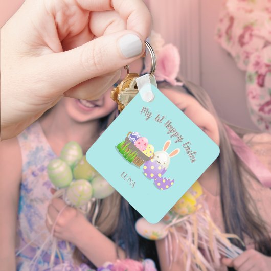 Mein 1. Happy Osterplatz Schlüsselanhänger