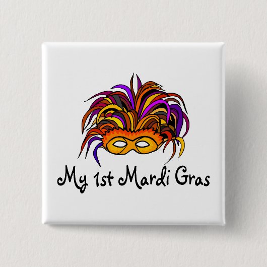 Mein 1. Karneval-Baby Button (Vorderseite)