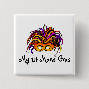 Mein 1. Karneval-Baby Button
