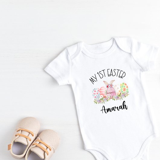 Mein 1. Ostereier Baby Kurzurlaub 1 Stück Baby Strampler