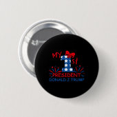 Mein 1. Präsident Donald Trump Button (Vorne & Hinten)