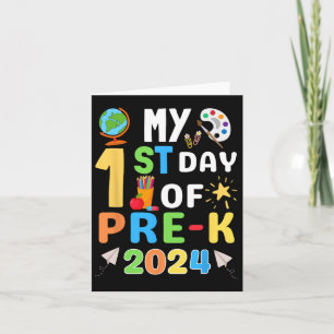 Mein 1. Tag im Vorkindergarten 2024 Erster Tag zur Karte