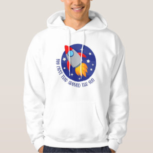 Mein 1. Trip Around The Sun Rocket 1. Geburtstags- Hoodie