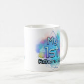 Mein 1. Vatertag Kaffeetasse (VorderseiteRechts)