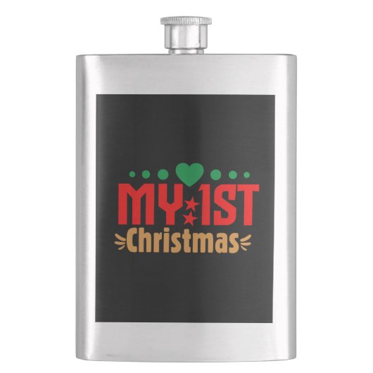 Mein 1. Weihnachten - 39723 Flachmann (Vorderseite)