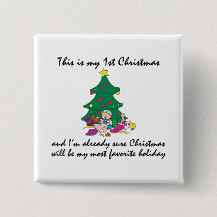 Mein 1. Weihnachten Button