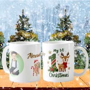Mein 1. Weihnachten Kleiner Rentiere Foto Kaffeeta Kaffeetasse
