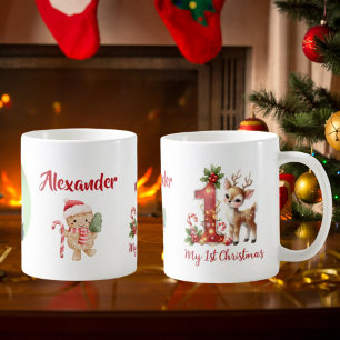 Mein 1. Weihnachten Little Reideer Foto Kaffeetasse