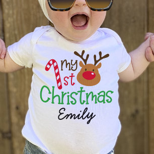 Mein 1. Weihnachts-Personalisiert Kid Baby-T - Shi Baby T-shirt