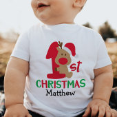 Mein 1. Weihnachts-Personalisiert Kid Baby-T - Shi Baby T-shirt