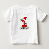 Mein 1. Weihnachtsfest - T - Shirt-Design Baby T-shirt (Rückseite)