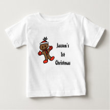 Mein 1. Weihnachtsgingerbrot Baby T - Shirt