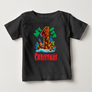 Mein 1. Weihnachtsjahr Baby T-shirt