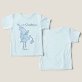 Mein 1. Weihnachtsjunge T - Shirt (Design Vorderseite & Rückseite)