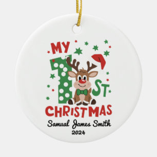 Mein 1. Weihnachtsmann - Custom Keramik Ornament