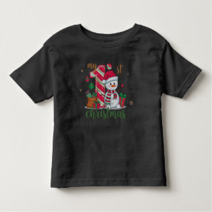 Mein 1. Weihnachtsschneemann Kleinkind T-shirt