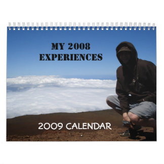 Mein 2008 Kalender der Erfahrungs-2009