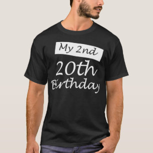 Mein 20. Geburtstag Spaß 40 Jahre alt 1981 40. T-Shirt