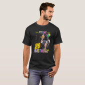 Mein 20. Geburtstag Strauß T-Shirt (Vorne ganz)