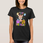 Mein 21. Geburtstag Hirsch T-Shirt<br><div class="desc">Das ist mein 21. Geburtstag.</div>
