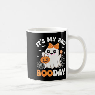 Mein 3. Boo-Tag, Lustiger Halloween-Geist 3. Gebur Kaffeetasse