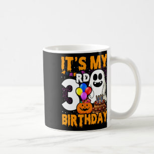 Mein 3. Geburtstag Ghost Pumpkin Halloween-Party 3 Kaffeetasse