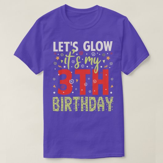 Mein 3. Geburtstagsgeschenk T-Shirt (Design vorne)