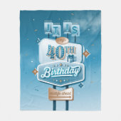 Mein 40. Geburtstag Fleece Blanket (Vorderseite)