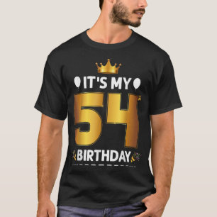 Mein 54 Geburtstag 54. Geburtstag 54 Jahre alt T-Shirt