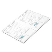 Mein 5 - 1 Nahrungssucher Notizblock (angewinkelt)